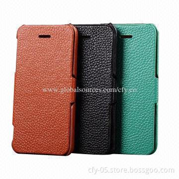PU leather case for iPhone 5 and 5S
